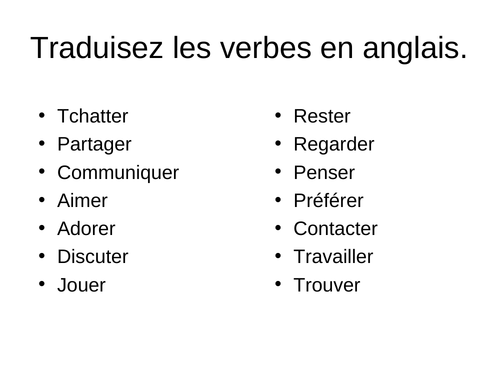 Studio GCSE French (Foundation) – Module 1 – A comme amitié – Page 10 - Grammar