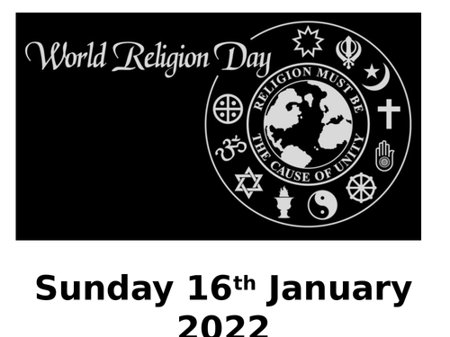 World religion day 2022
