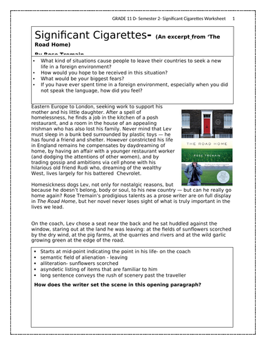 Significant Cigarettes