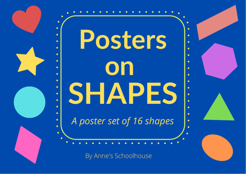 Shapes - Posters/Wall Display/Bulletin Board