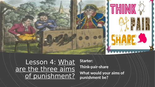 What are the three aims of punishment? Lesson 4 of Crime and Punishment