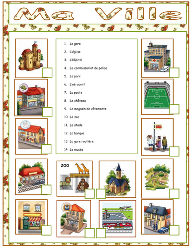 AQA / EDEXCEL Studio GCSE French (Higher) – Module 1 – Point de départ 2  – Page 8 - Worksheet