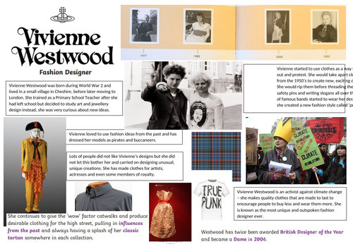 Vivienne Westwood Knowledge Mat/Organiser