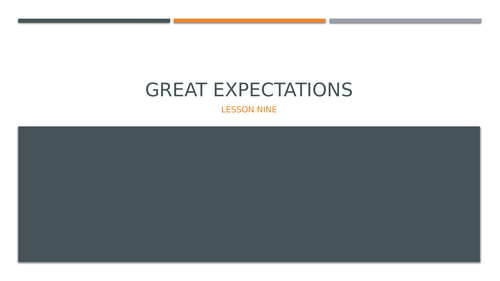 Great Expectations: Guilt