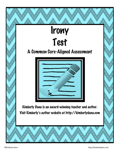 Irony Test Skills Assessment