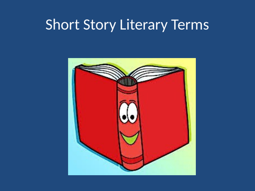 Short Story Literary Terms PowerPoint