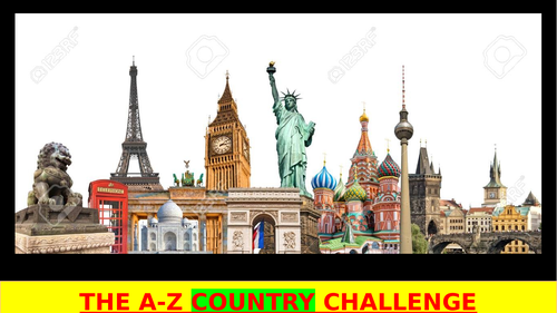 Fun starter: COUNTRY A-Z Challenge!