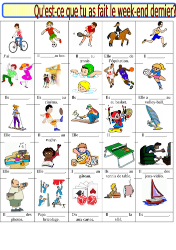 AQA / EDEXCEL Studio GCSE French (Higher) – Module 1 – Quelle soirée! – Page 17 - Worksheet