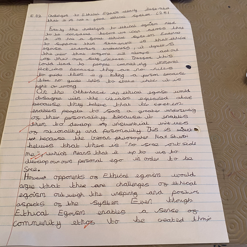 Challenges to Ethical Egoism clearly illustrate that it is not a good ethical system