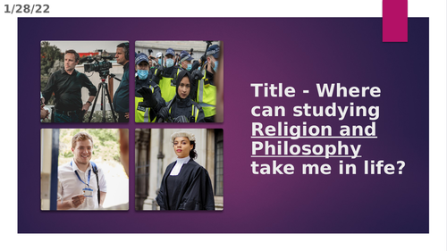 Religious Studies - Religious Education - Philosophy CAREERS  EMPLOYABILITY JOBS