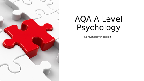 AQA A Level  Psychology Research methods