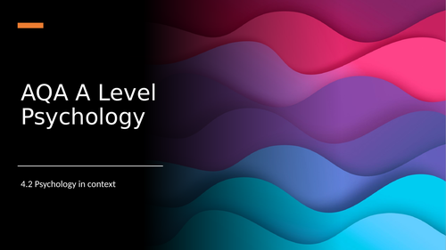 AQA A Level  Psychology Research methods