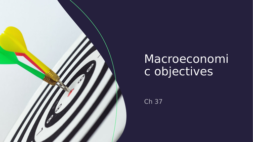 IAL Economics Unit 2 Macroeconomic Objectives and conflicts