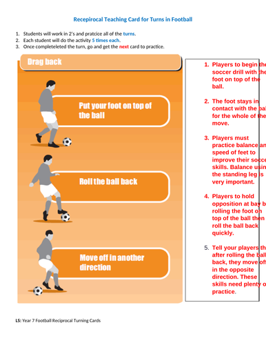 Football Lesson Plans - Year 8