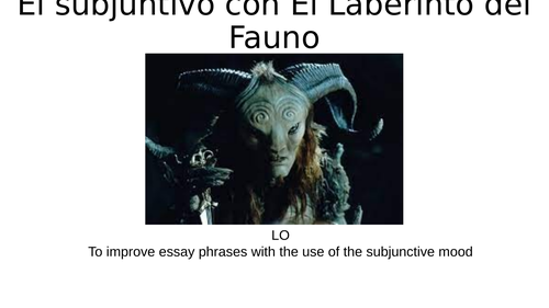 Spanish Si clauses with El Laberinto del Fauno