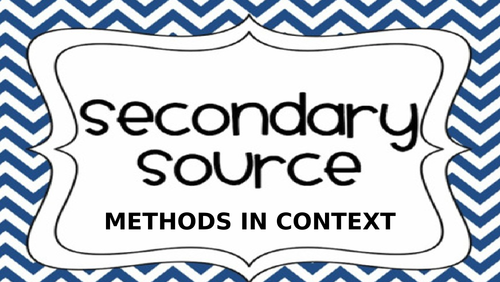 AQA A Level Sociology - Methods in Context - Official Statistics Exam Focus