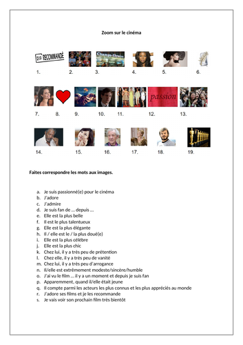 Le cinéma / Les films / Cinema / Films