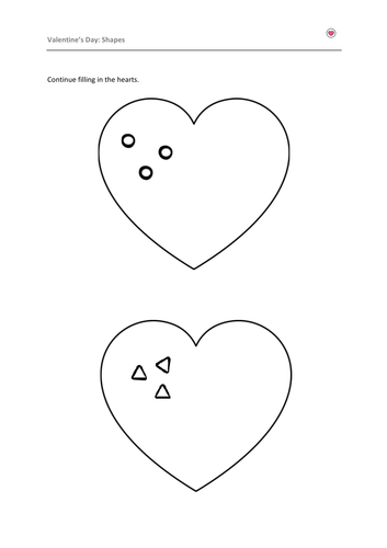 Valentine's Day Shapes