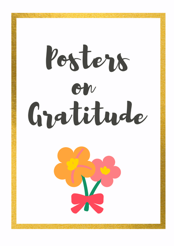 Gratitude Posters