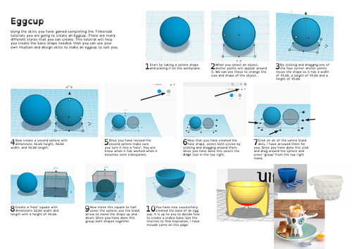 Tinkercad Egg Cup