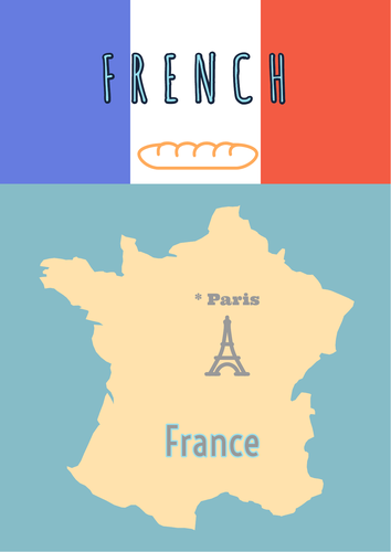 CLASSROOM decoration 2 FRENCH A3 posters