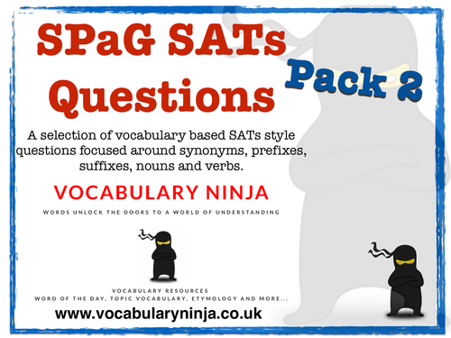 VOCAB NINJA - KS2 SATS questions (#2)