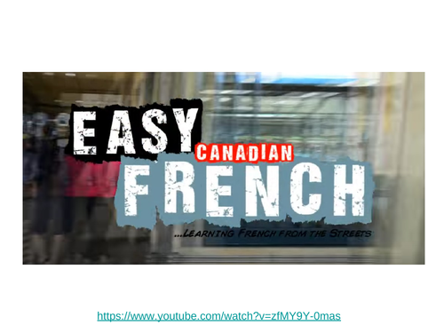 Ma région / My region / Francophonie / Montréal / Canada