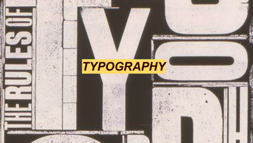 Digital Typography Guide and Tutorial