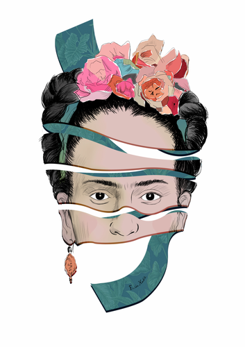 Frida Kahlo Drawing