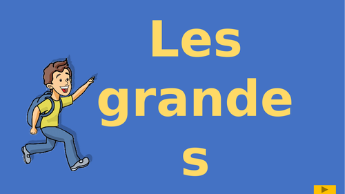 Les activités en vacances / Holiday activities