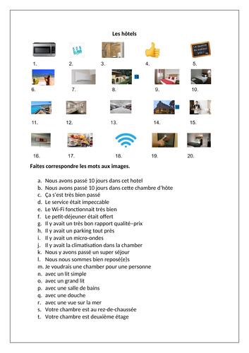 AQA/EDEXCEL Studio GCSE French (Higher) – Module 5 – Les hôtels, mode d’emploi – Page 103