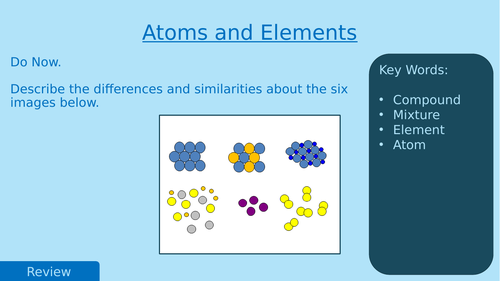 KS3 Science - Atoms and Elements