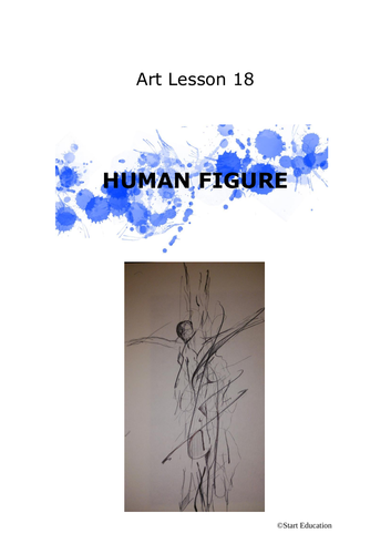 Art Lesson 18. Human Figure. Key Stage 3