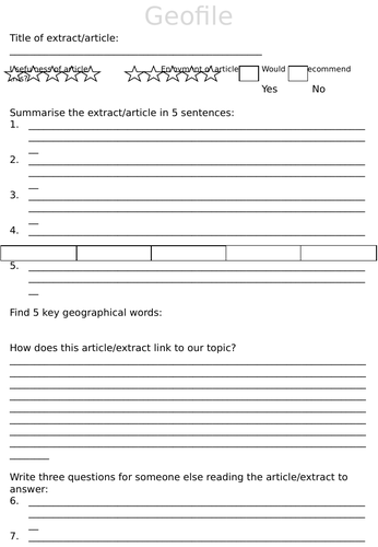 Ecosystems Under Stress - AQA A Level Geography - Full scheme of work