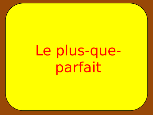 AQA/EDEXCEL Studio GCSE French (Higher) – Module 5 – C’était catastrophique – Page 110 - Pluperfect