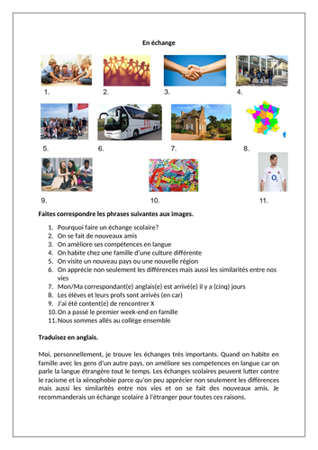 AQA/EDEXCEL Studio GCSE French (Higher) – Module 6 – En échange – Page 131