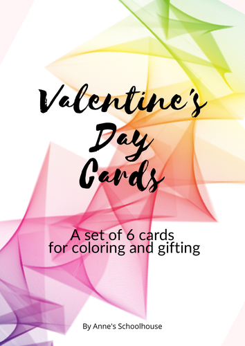 Valentine's Day Card - A Colouring Activity
