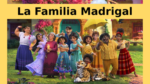 La familia Madrigal -  Disney's Encanto - Year 7