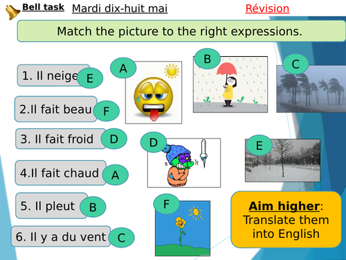 Y8 FRENCH révision "dans ma région" (Dynamo 2 Vert)