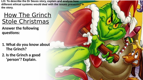 Ethics and The Grinch