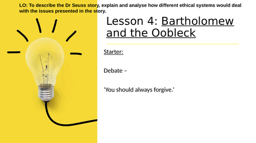 Bartholomew and The Ooblek