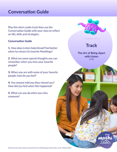 The Art of Being Apart - Activity