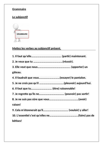 Subjunctive