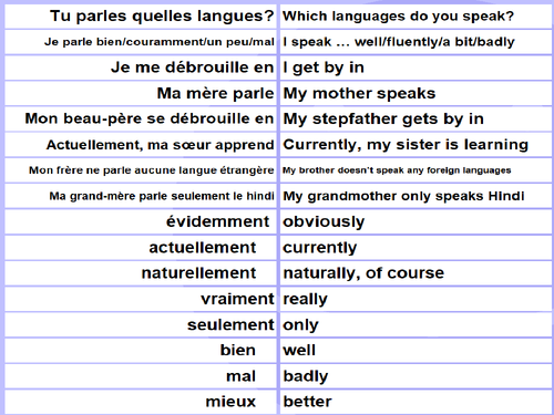 AQA/EDEXCEL Studio GCSE French (Higher) – Module 7 – Les langues sont un atout! – Page 146
