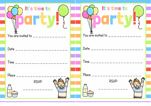 Party Invitations