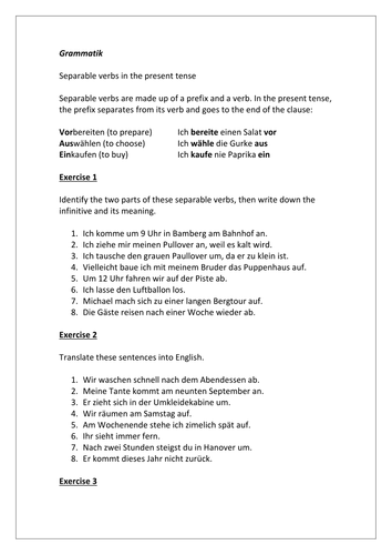 AQA/EDEXCEL Stimmt GCSE German (Higher) – Kapitel 4 – Startpunkt 2 – Page 73