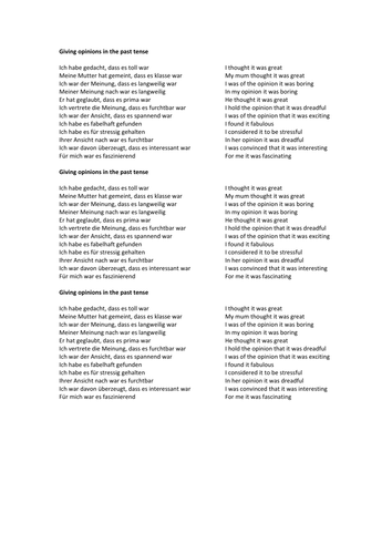 AQA/EDEXCEL Stimmt GCSE German (Higher) – Kapitel 4 – Zu Tisch! – Page 81 - Grammar