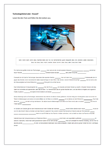 AQA/EDEXCEL Stimmt GCSE German (Higher) – Kapitel 4 – Technologiefeind oder –freund? – Page 84