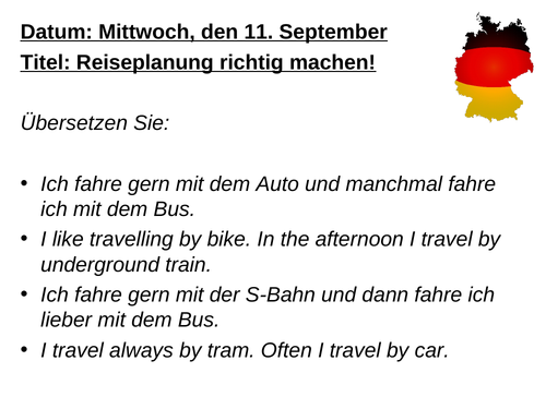 AQA/EDEXCEL Stimmt GCSE German (Higher) – Kapitel 5 – Startpunkt – Page 95