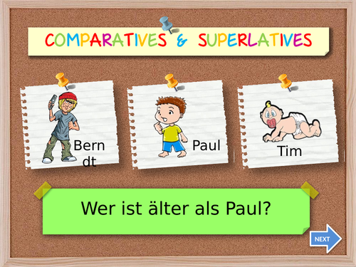 Comparatives and Superlatives
